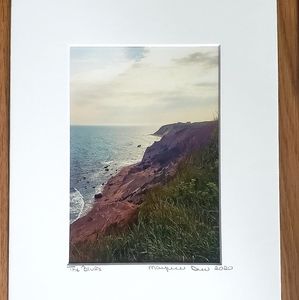 5X7 color photo on a 8X10 matte